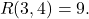 \[R(3,4)=9.\]